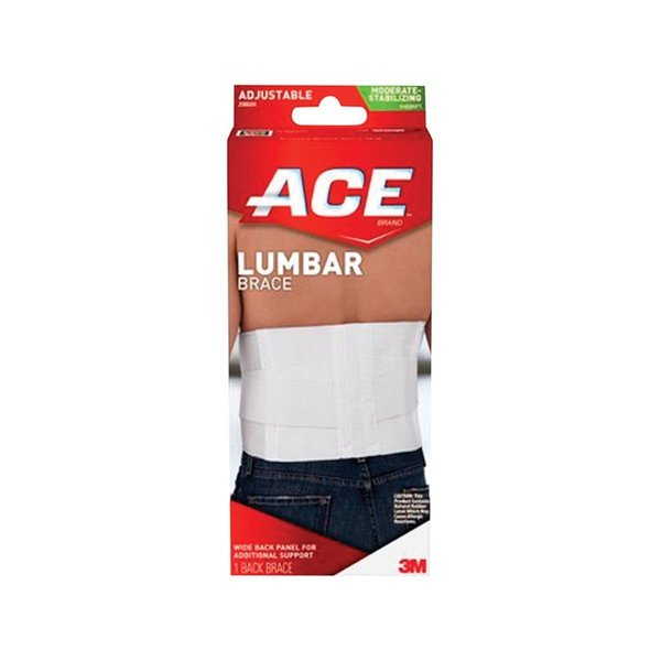 Ace White Lumbar Support - Size 2 9792631